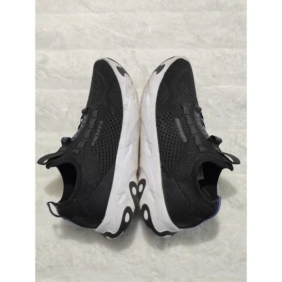 Black Lightweight Sneakers McKenzie Shoes Men's US Sz 8 UK 7 EU 41 Blue Accents - Picture 7 of 9